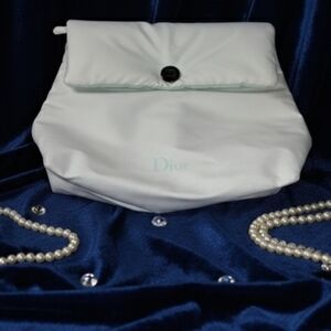 Dior White Clutch